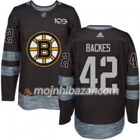 Dresovi Boston Bruins David Backes 42 1917-2017 100th Anniversary Adidas Crna Authentic - Muške